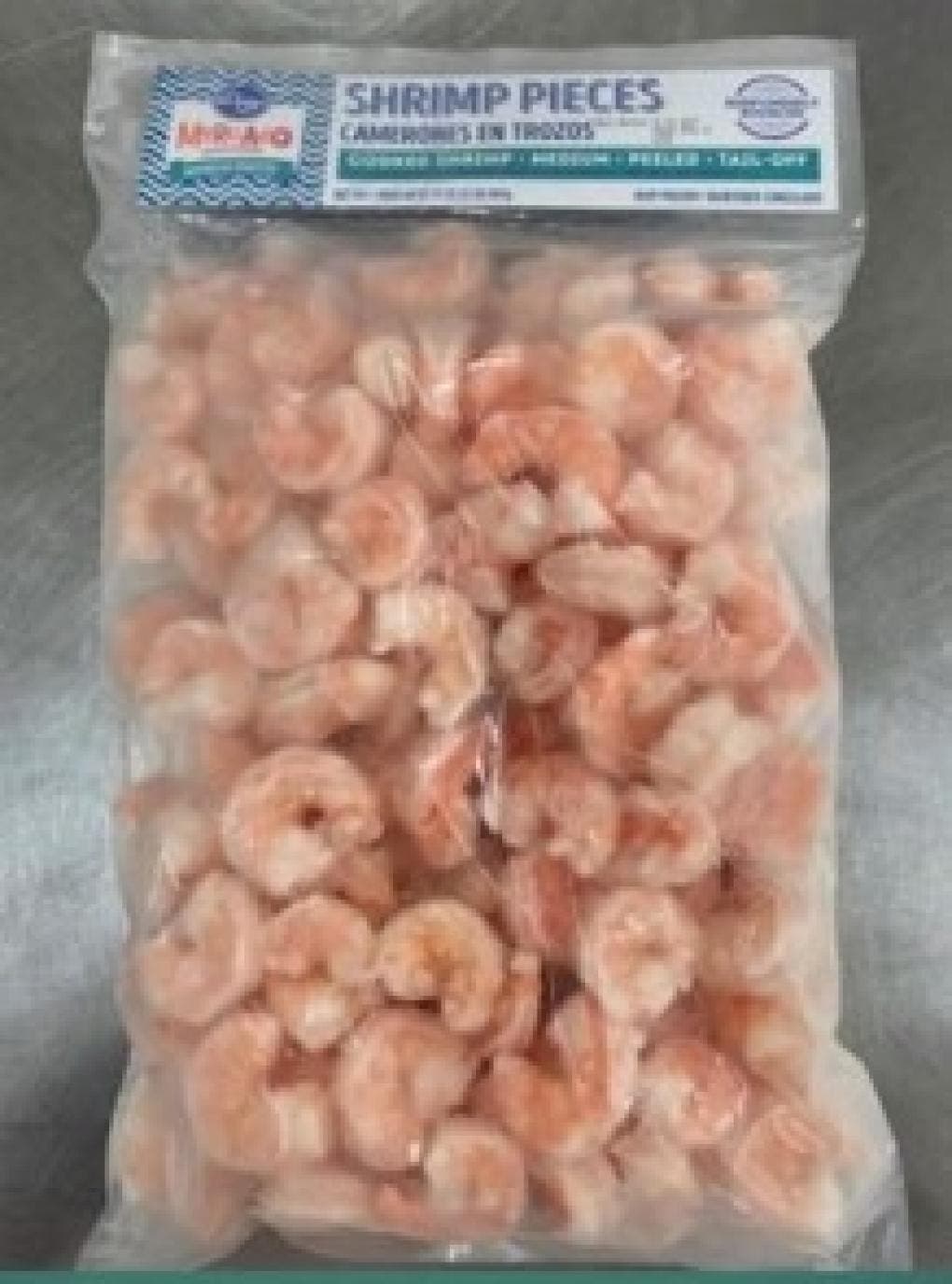 AquaStar (USA) Corp of Seattle, WA is recalling approximately 49,920 bags (net wt. 2lbs) of Kroger Raw Colossal EZ Peel Shrimp, approximately 18,000 bags (net wt. 2lbs) of Kroger Mercado Cooked Medium Peeled Tail-Off Shrimp and approximately 17,264 bags (net wt. 1.25lbs) of AquaStar Raw Peeled Tail-on Shrimp Skewers.