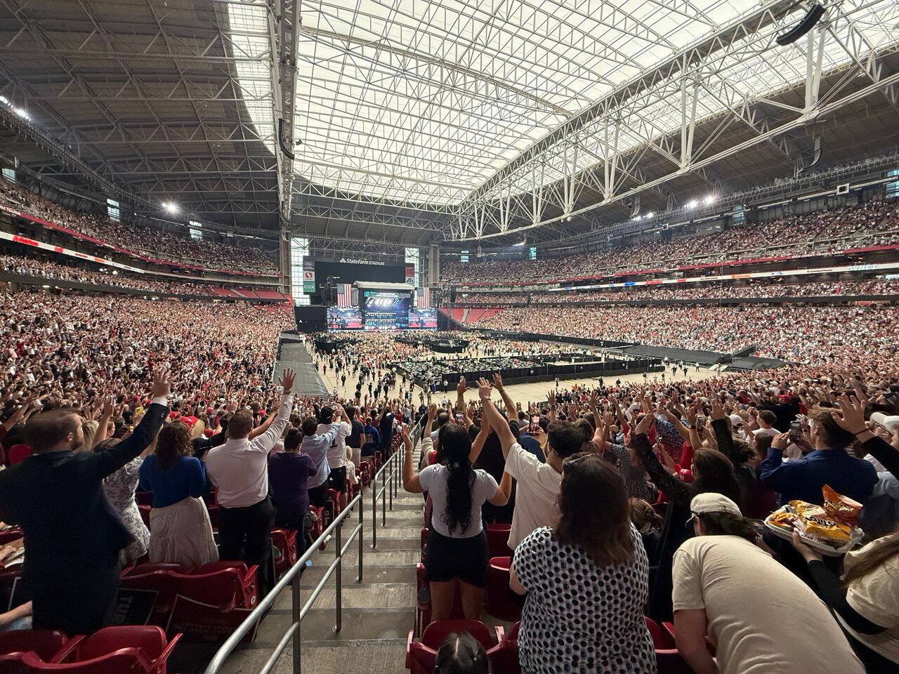 70,000 Attend Charlie Kirk Memorial Amid MAGA Political Rally