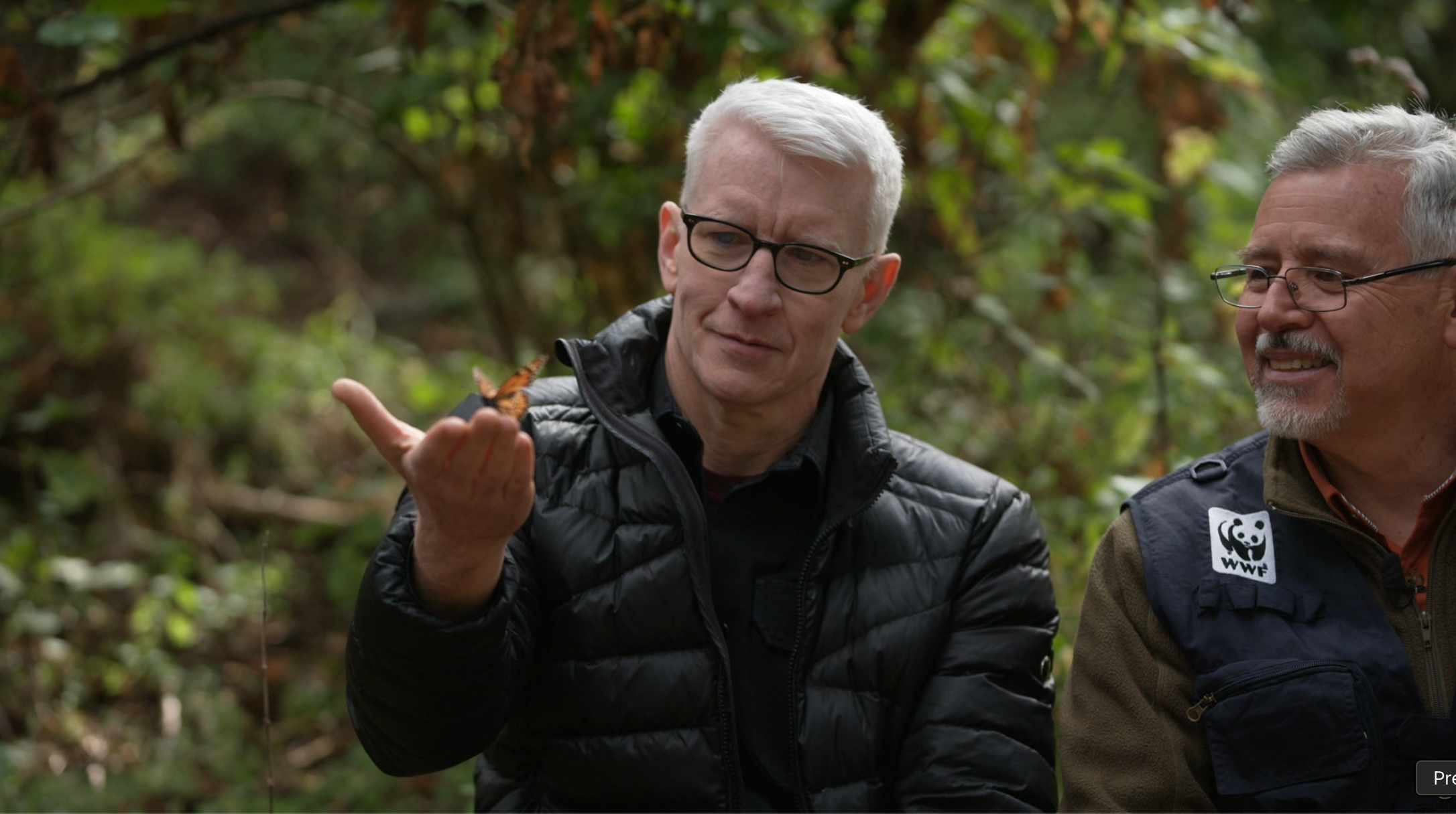 Anderson Cooper and Jorge Rickards, director of the nonprofit World Wildlife Fund in Mexico. / Credit: 60 Minutes
