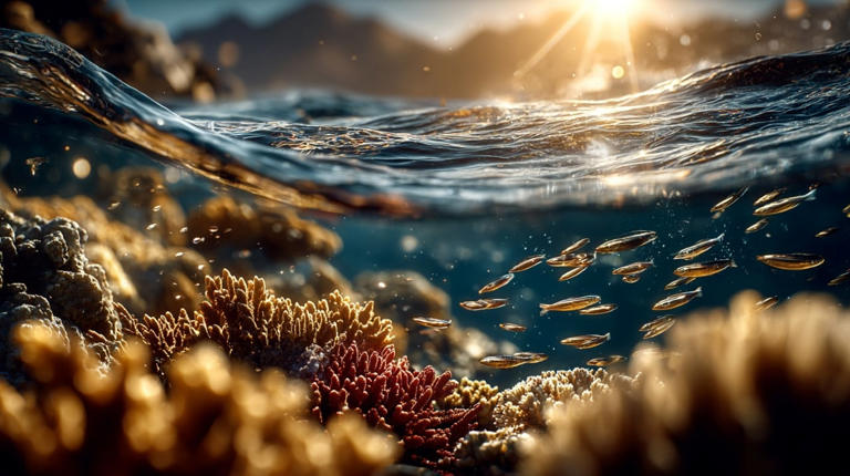 As consequências diretas das ondas de calor oceânicas podem ser observadas em diversos níveis da cadeia alimentar