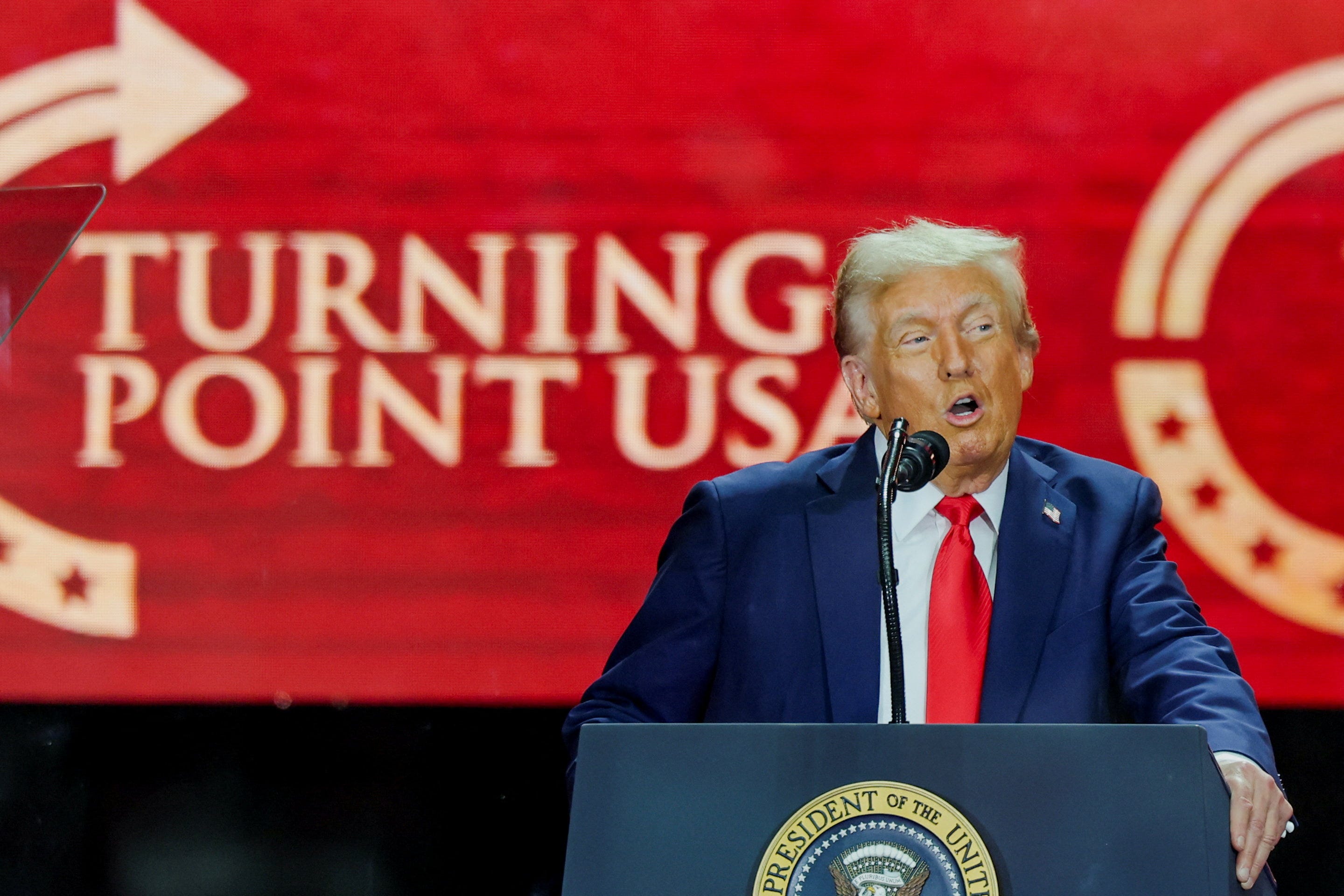 Trump reveals autism announcement during Charlie Kirk memorial 'We