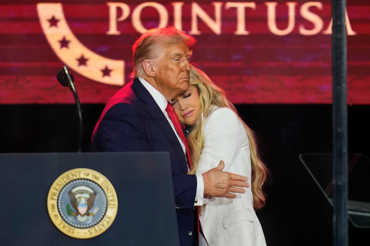 Trump calls Charlie Kirk an American hero and says he hates opponents at memorial: Live updates