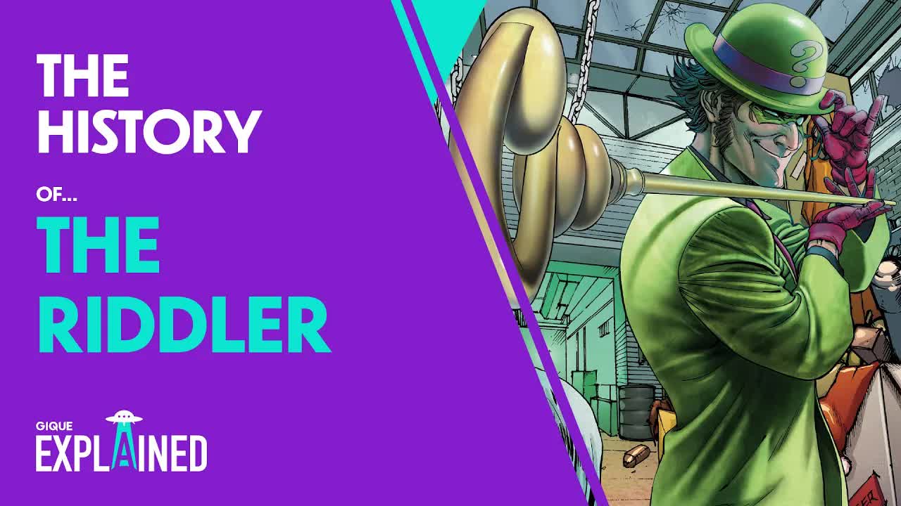 The Riddler: DC villain origin story