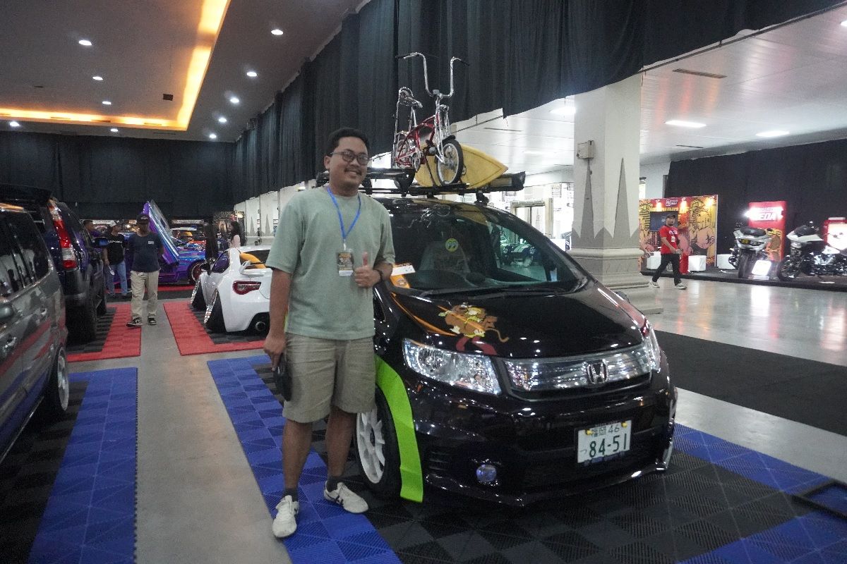 Honda Freed Spike Hybrid Tampil di ICS 2025, Stiker Mengundang Kenangan Masa Kecil