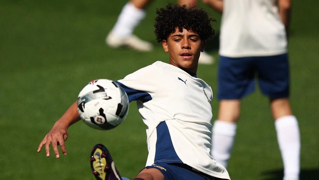 Ronaldo Jr is expected to follow in his father's footsteps - Photo: REUTERS