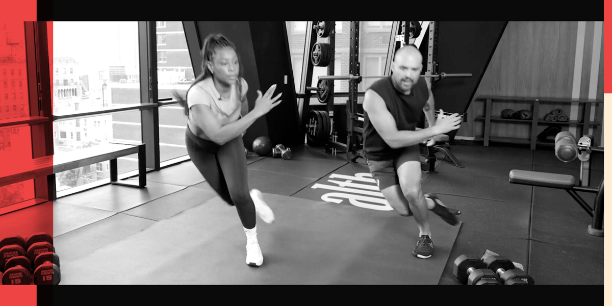 This workout blends strength training and Pilates to level up the burn ...