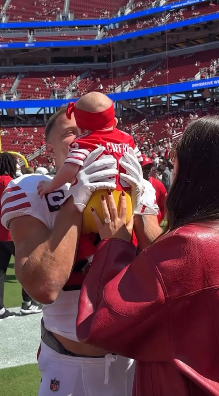 Olivia Culpo takes 2-month-old daughter to first NFL game to watch ...