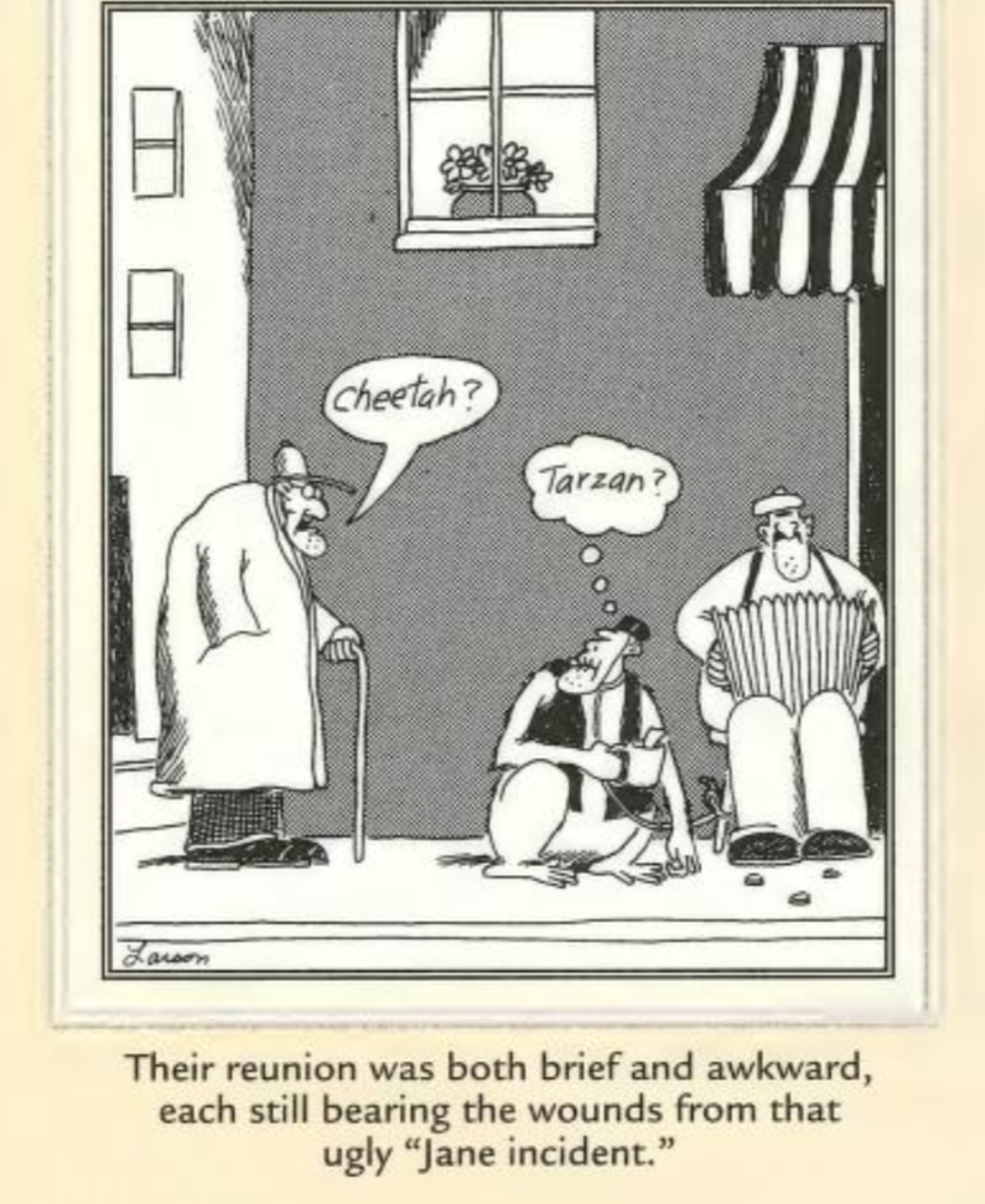 The Far Side Old Tarzan