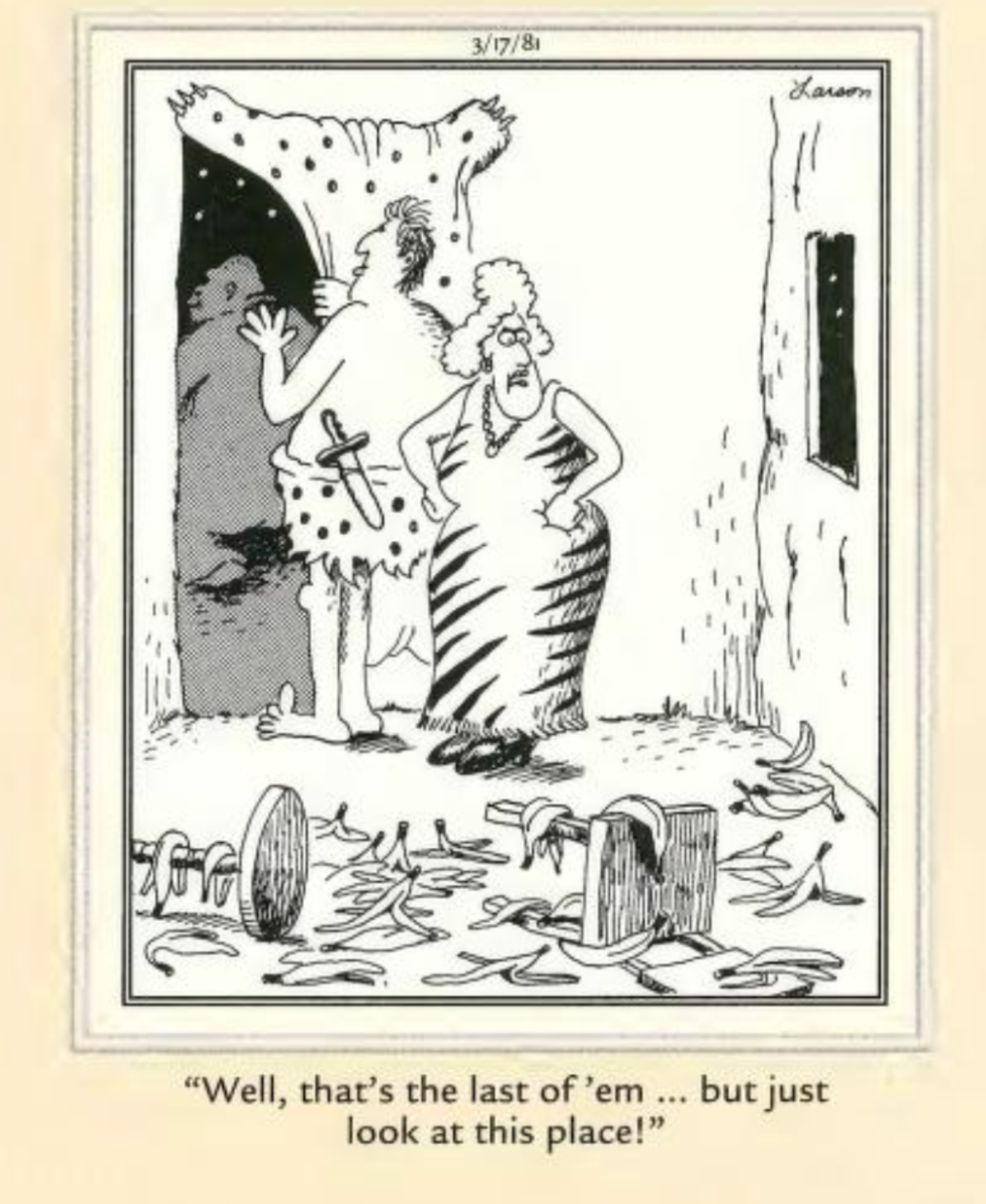 The Far Side Tarzan Party