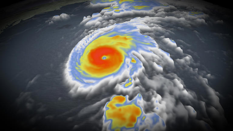 Gabrielle strengthens to a major hurricane, dangerous swells hit