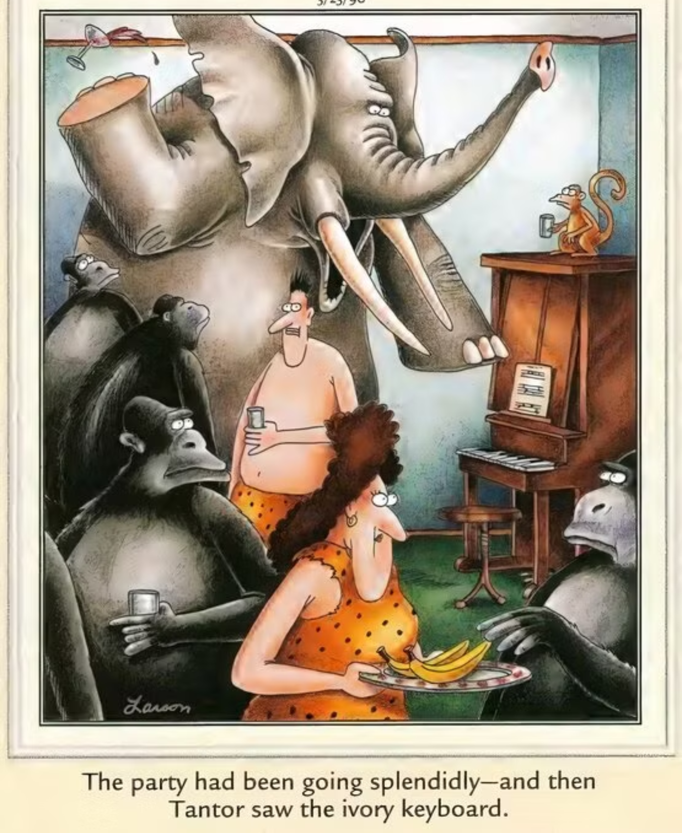 The Far Side Tarzan Tantor