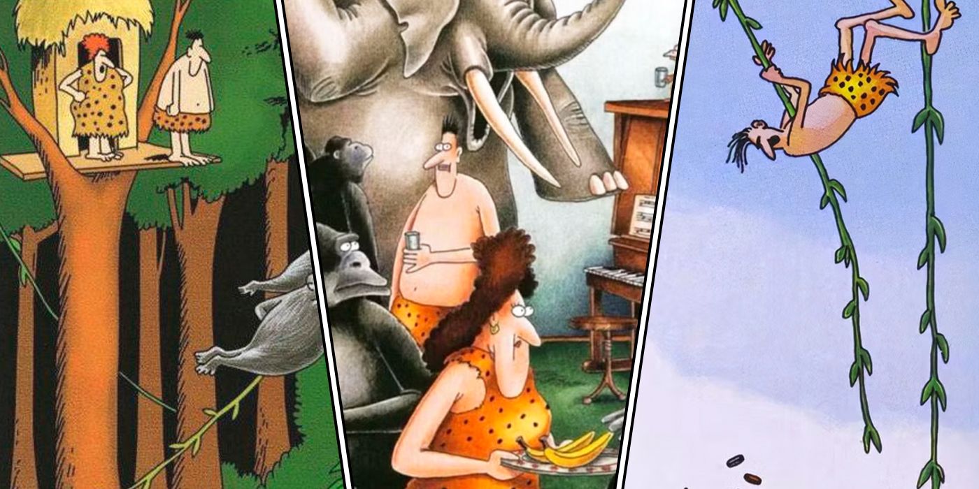 10 Funniest The Far Side Comics Featuring Tarzan, Ranked