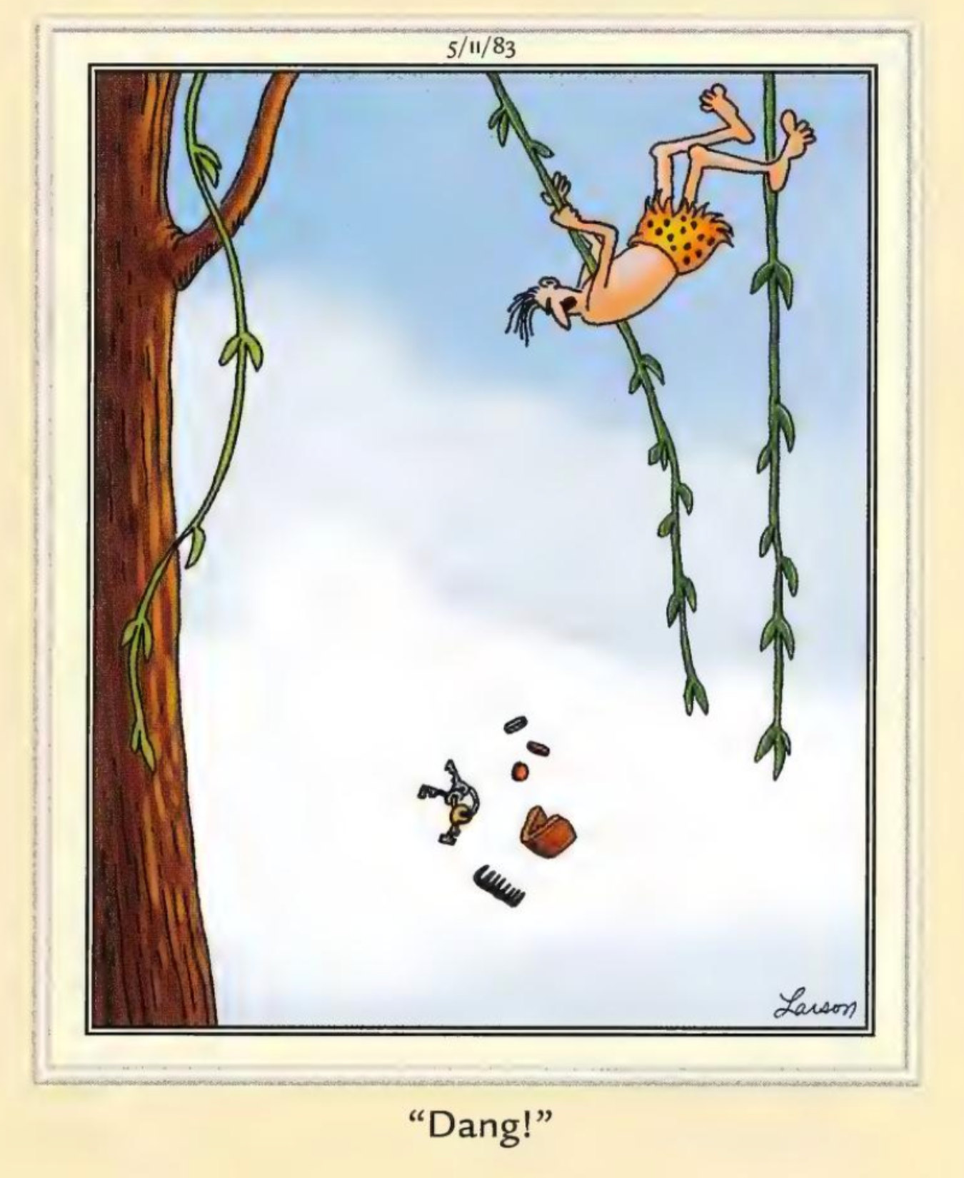 The Far Side Tarzan Wallet