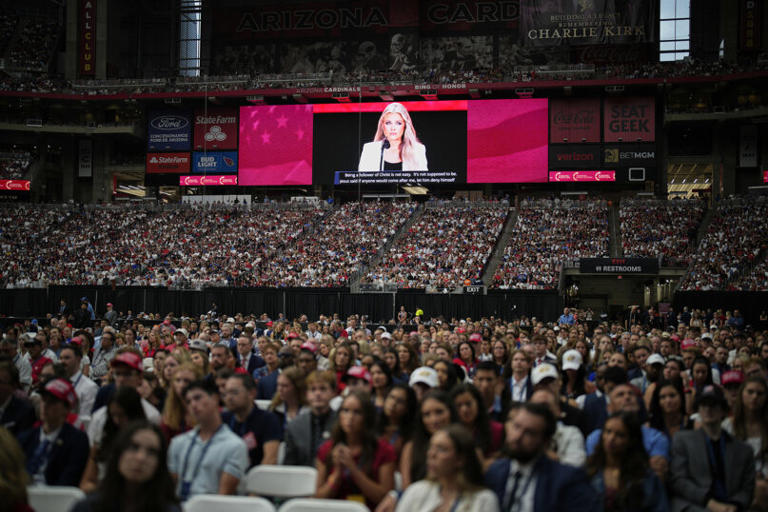 At Charlie Kirk #39 s memorial religion politics and antagonism toward At Charlie Kirk #39 s memorial religion politics and antagonism toward