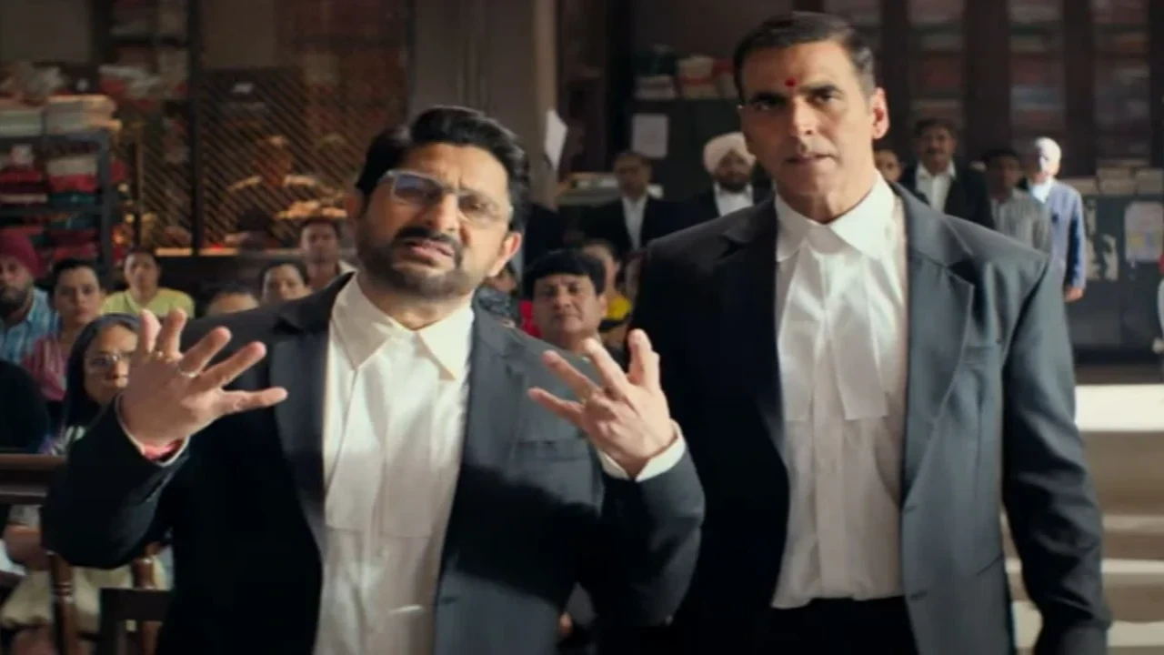 Jolly LLB 3 Monday Box Office: Akshay Kumar and Arshad Warsi film ...