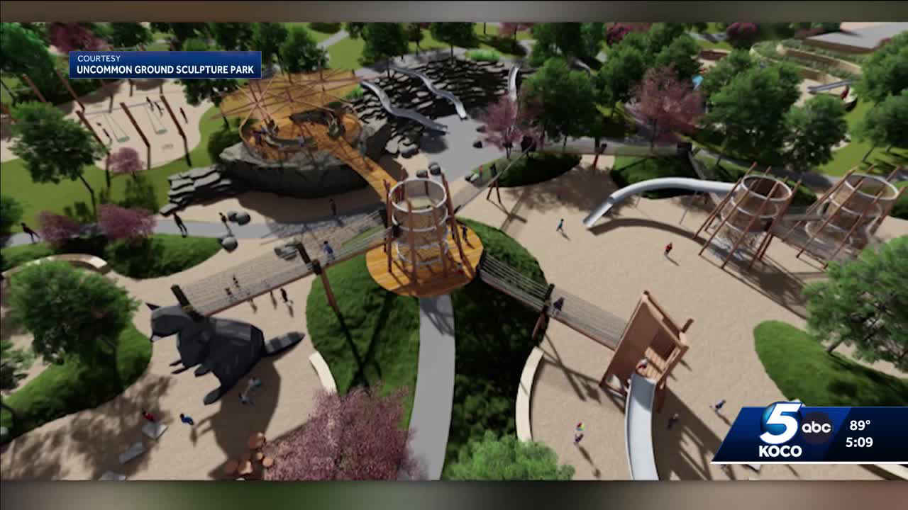 Edmond #39 s Uncommon Ground Sculpture Park begins construction with Edmond #39 s Uncommon Ground Sculpture Park begins construction with