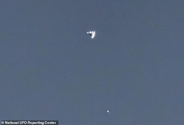 Two people in Los Angeles revealed video of a supposed UFO flying over Los Angeles on August 28