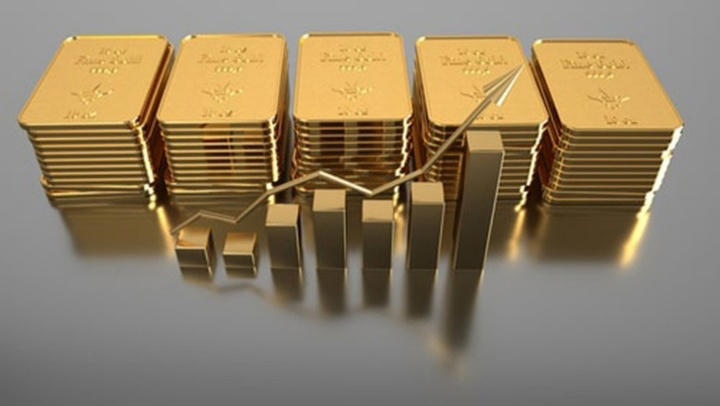 Giá vàng chinh phục đỉnh cao mới. (Ảnh: Kitco).