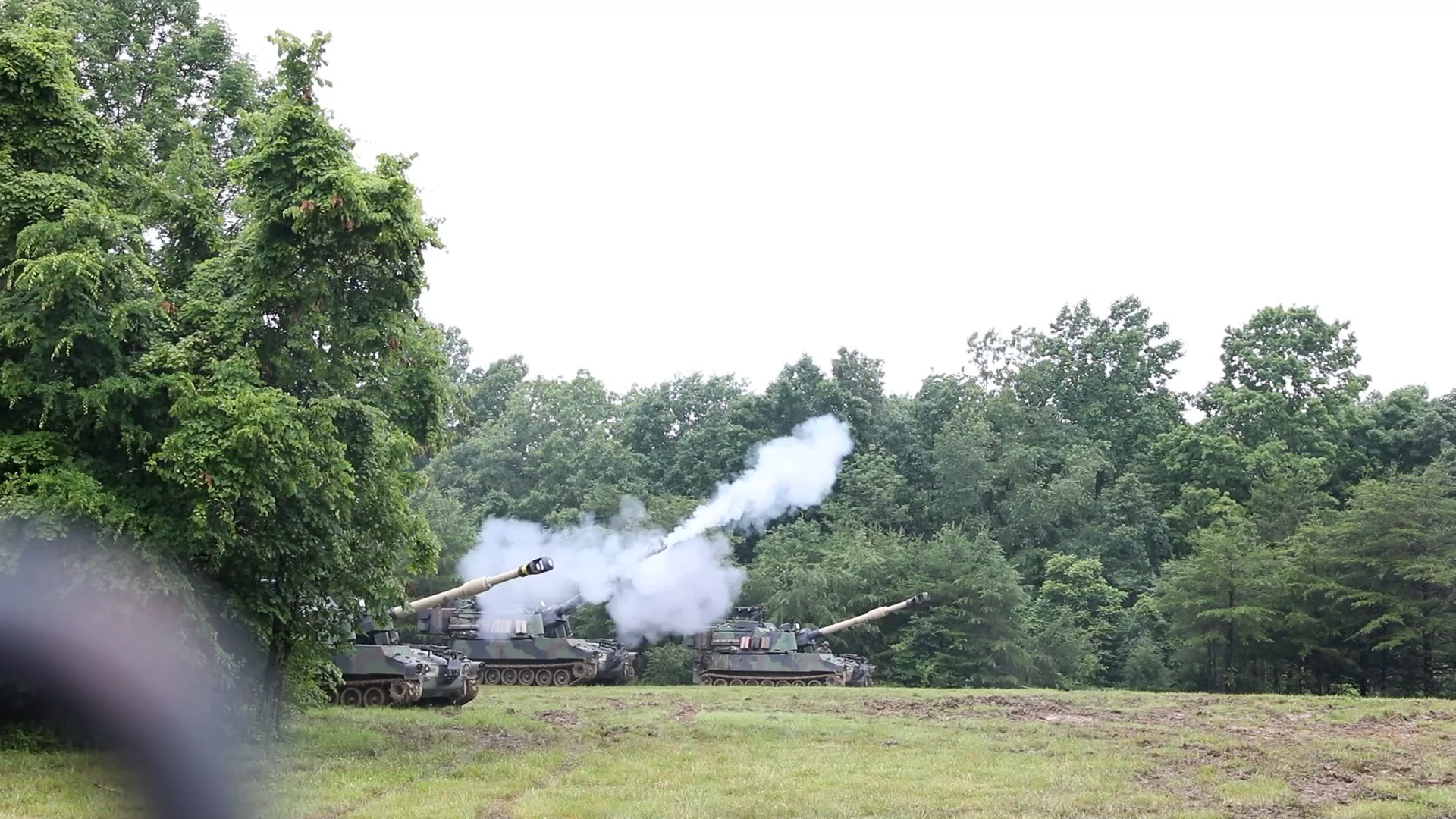 US Army Field Artillery Brigade Live-Firing Exercise