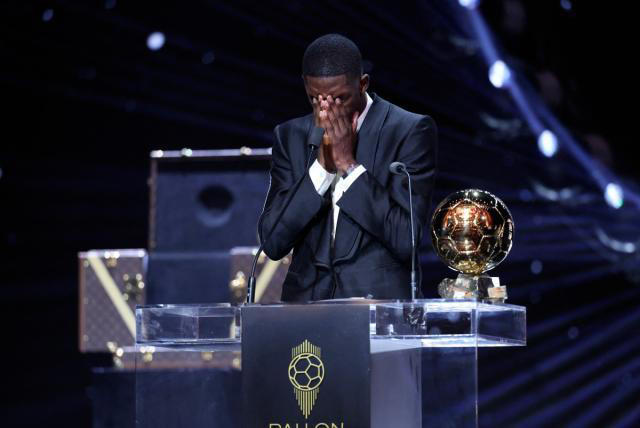 Ousmane Dembélé, ganador del Balón de Oro