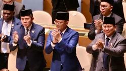 Momen Macron Tepuk Tangan Usai Pidato Prabowo di PBB: Dukung Palestina