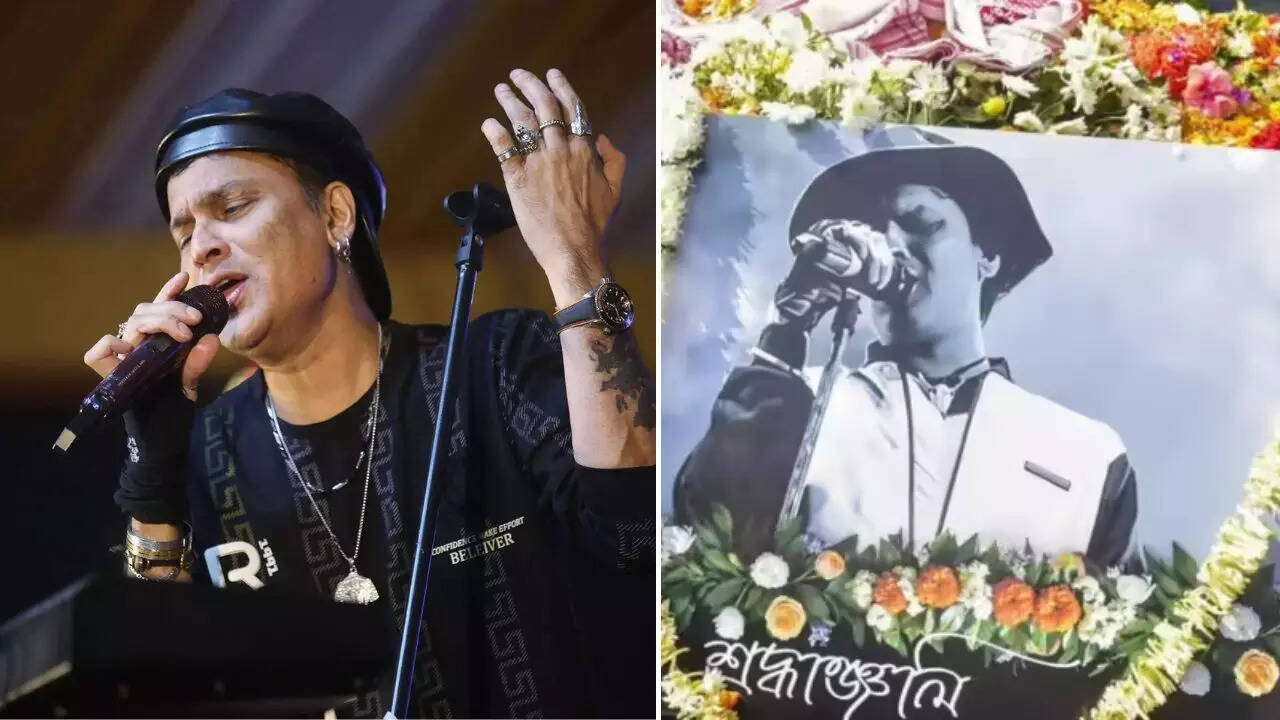 Zubeen Garg's final journey Thousands gather to bid farewell to Assam