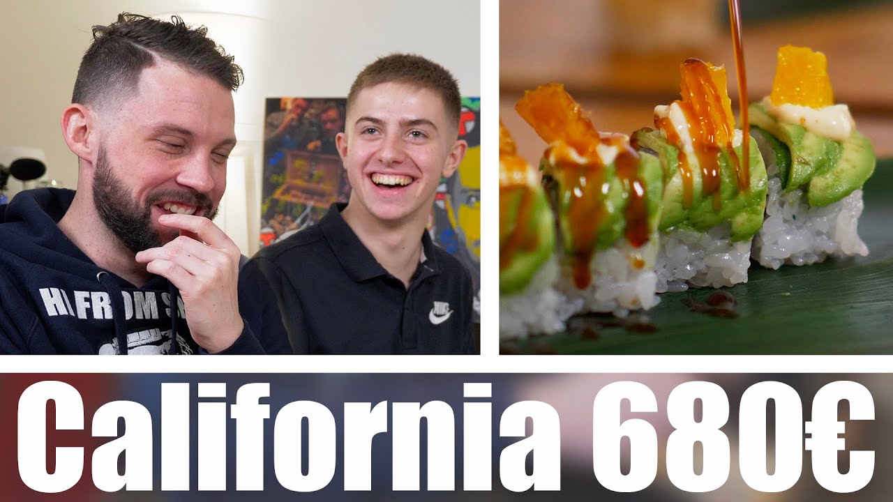 California rolls 20€ vs California rolls 680€ avec Michou