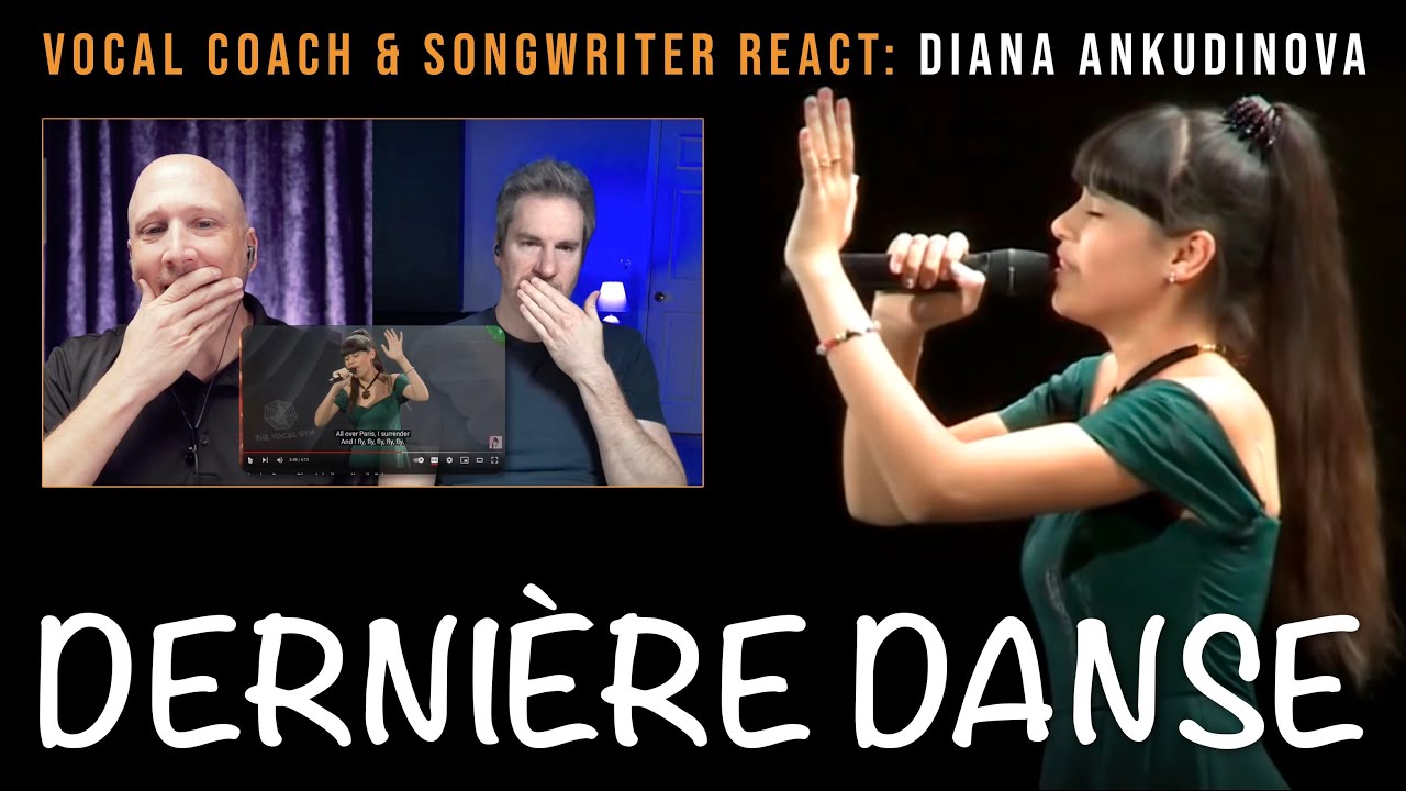 Diana Ankudinova sings Dernière danse first time reaction and vocal ...