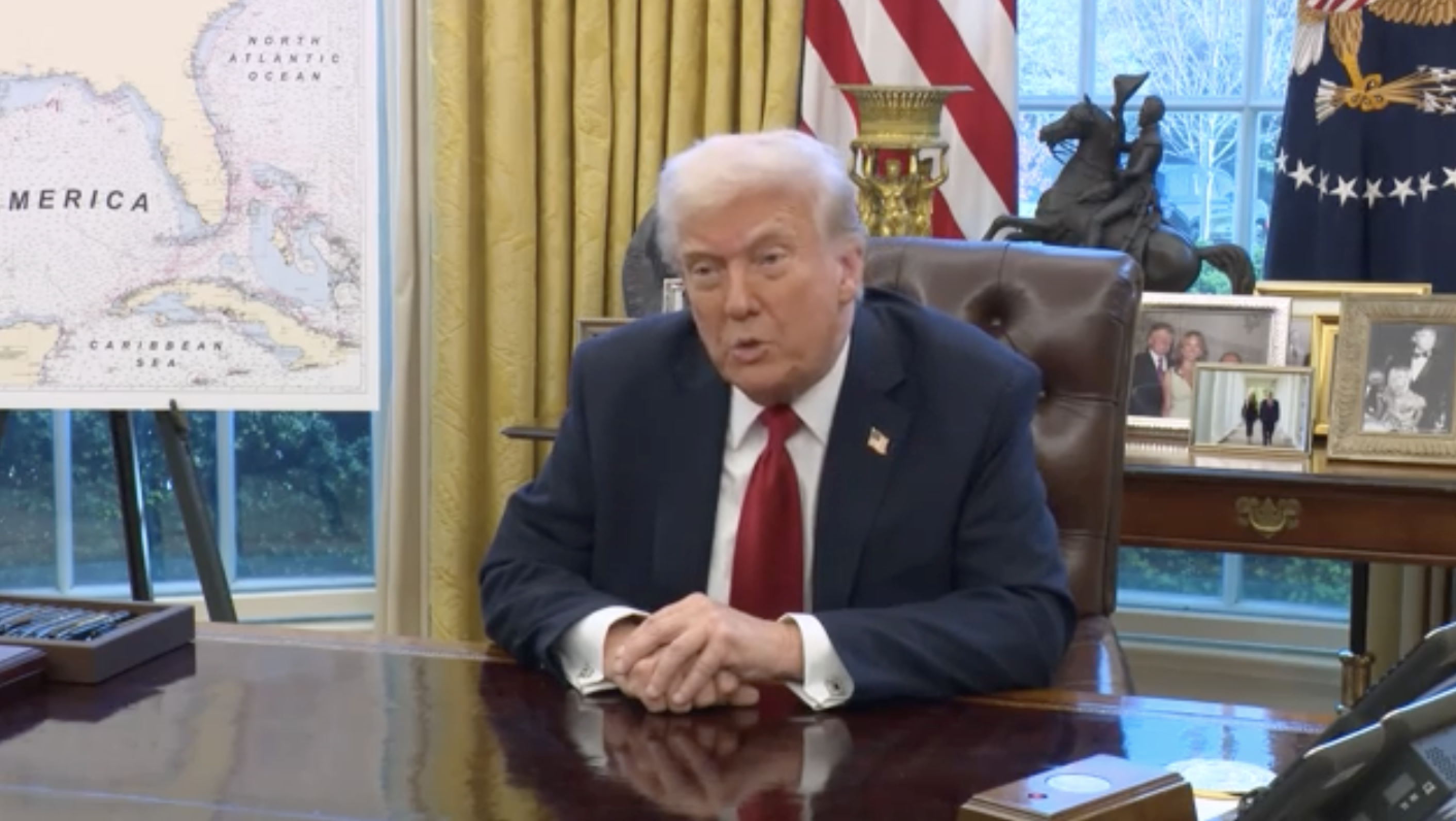 'Something Is Driving The Whales Loco' Trump Demonstrates His