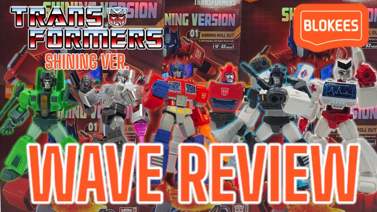 Blokees Transformers shining version 01 wave full review