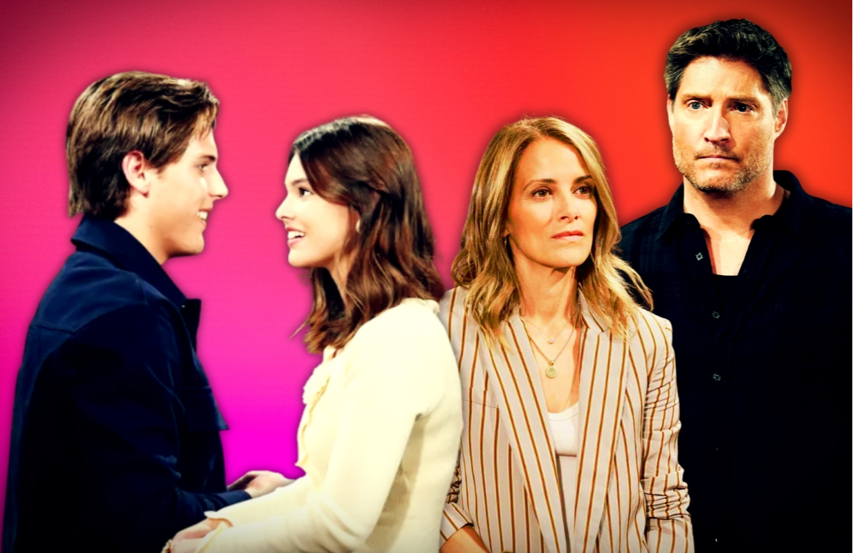 Will, Electra, Taylor and Deacon from The Bold and the Beautiful