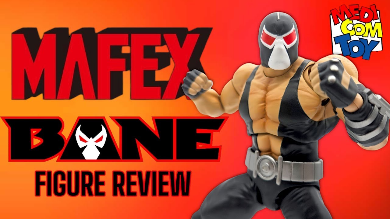 Mafex DC Batman Knightfall Bane figure review and detailed look