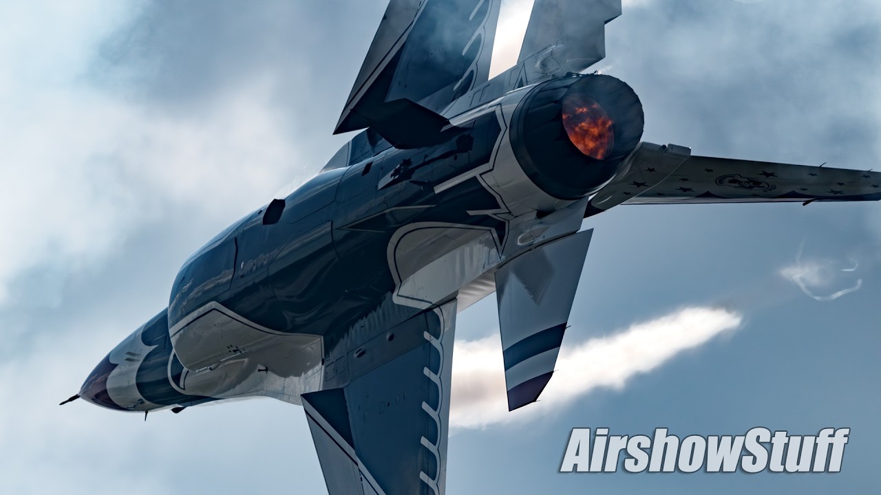 Up close with the USAF Thunderbirds at Battle Creek