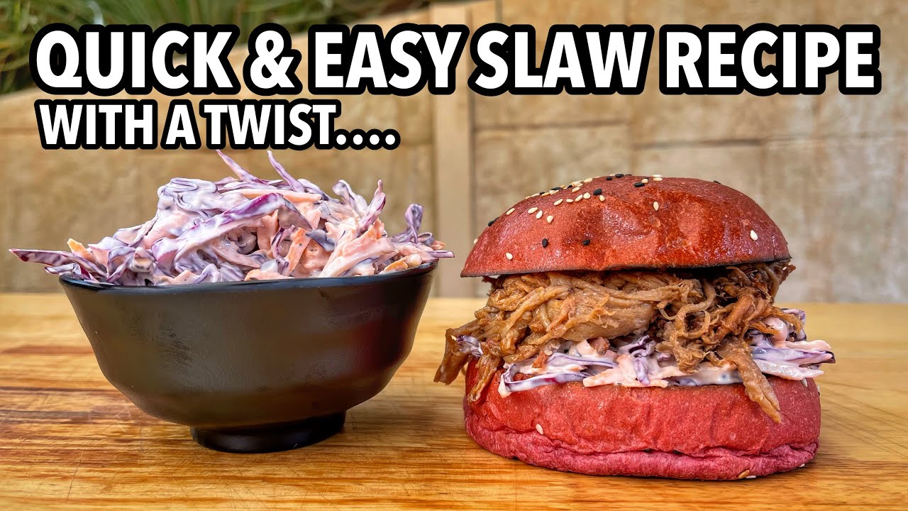 Simple coleslaw salad – fast and delicious side dish