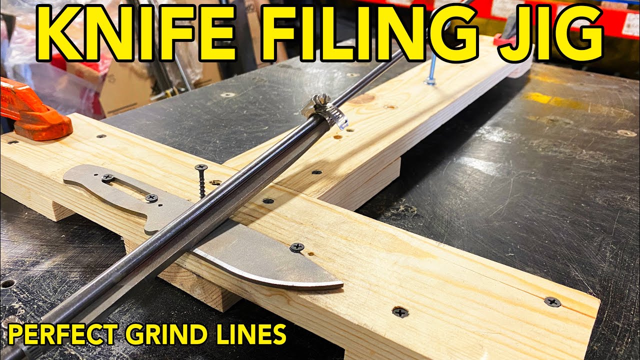 I built a knife filing jig for just $20! 🛠️