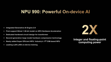 MediaTek Dimensity 9500 : 30 milliards de transistors dans votre smartphone