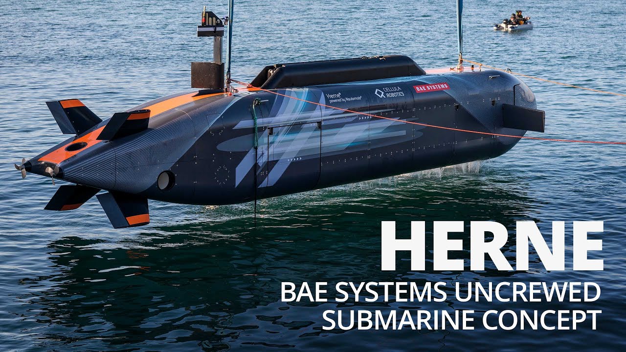 BAE Systems' HERNE XLUAV: A new era in undersea warfare