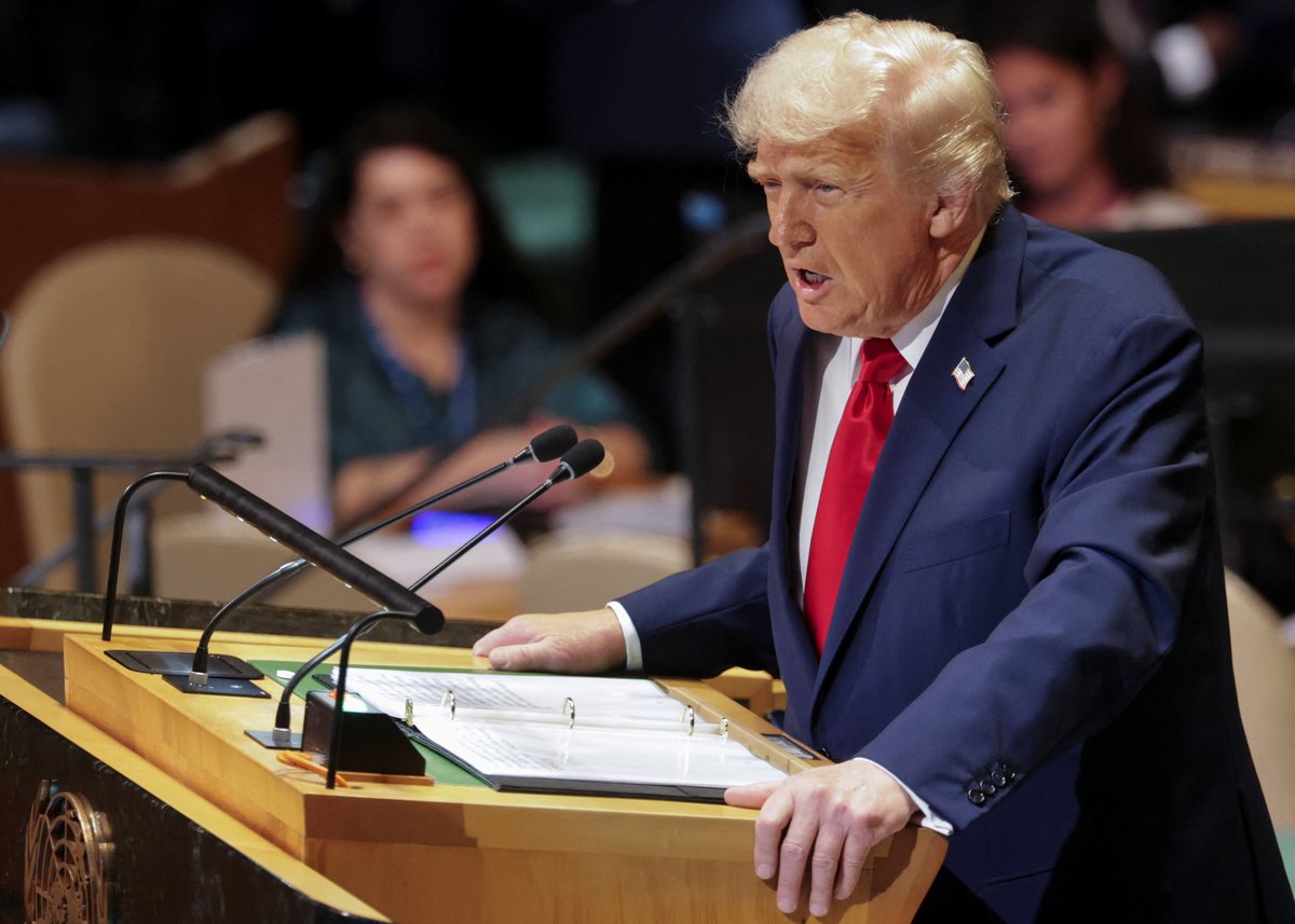 U.S. President Trump attends 80th United Nations General Assembly, in New York City