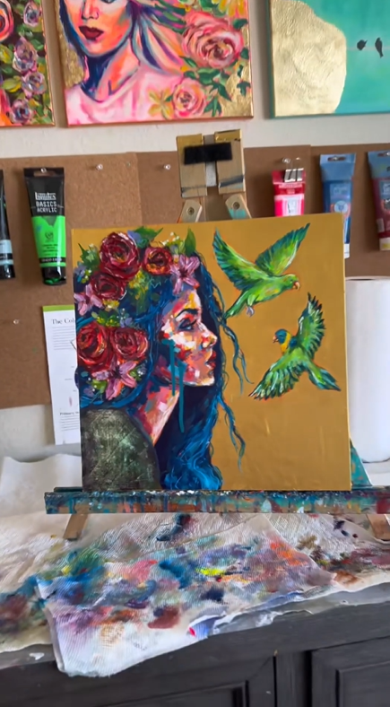 Art that speaks without words: Stories told through color and form