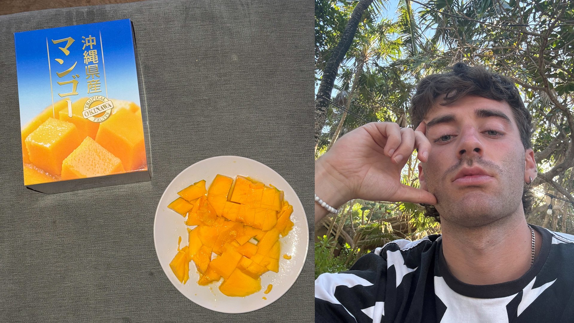 Kunde sagt, €182 Mango von Harrods war so gut, dass er fast weinen musste
