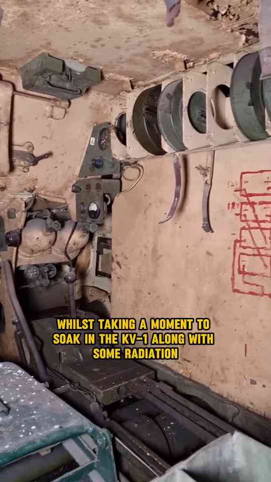 Fam Steps Inside Our Radioactive KV-1