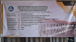Papan Informasi Proyek Sudah Terpasang Sejak Awal, Plt Kepala SMAN 19 Garut Bantah Isu Tidak Transpa
