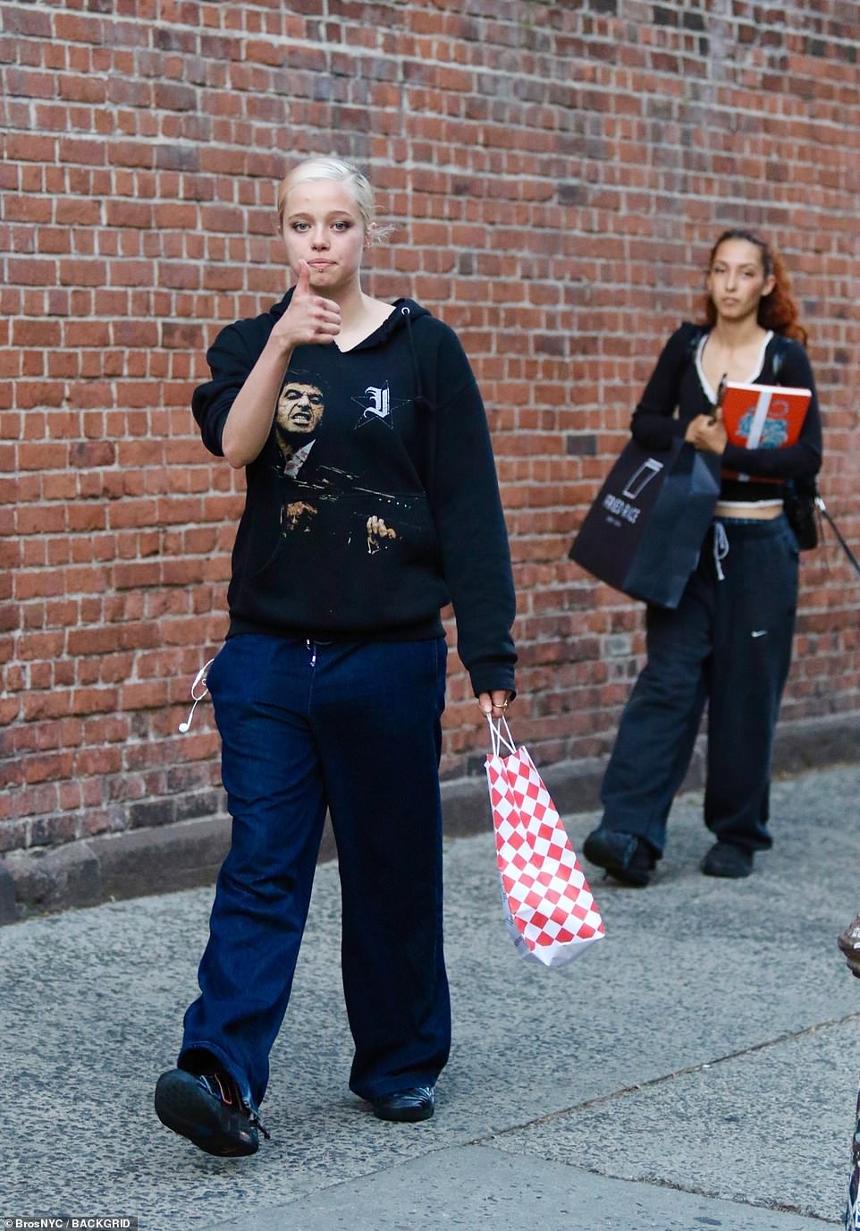 Angelina Jolie's daughter debuts edgy lip piercing