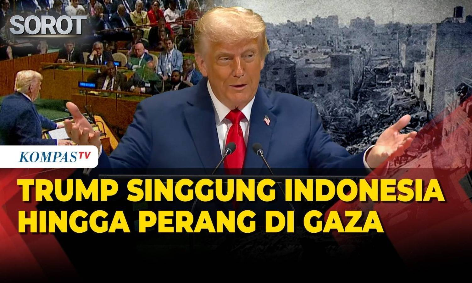 Pidato Trump di PBB: Soroti Indonesia dan Ajukan Henti Perang