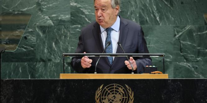 Los Pilares De Paz Y Progreso Se Tambalean António Guterres En
