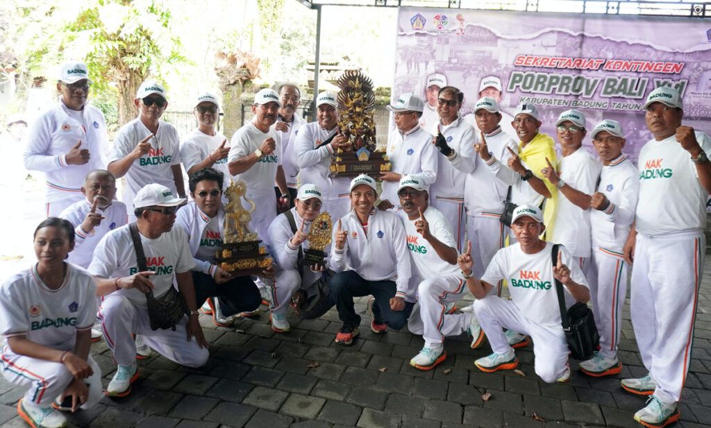 Badung Juara Umum Porprov Bali 2025, Rekor 10 Kali Beruntun, Cabor Ini Raih Banyak Emas