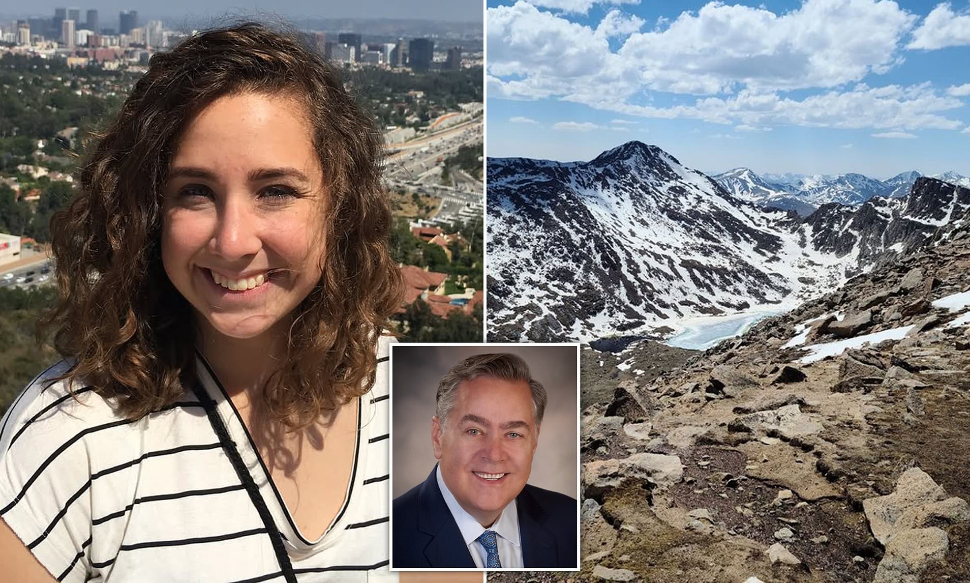 Lawmaker's daughter, 26, dies after falling off CLIFF during daredevil