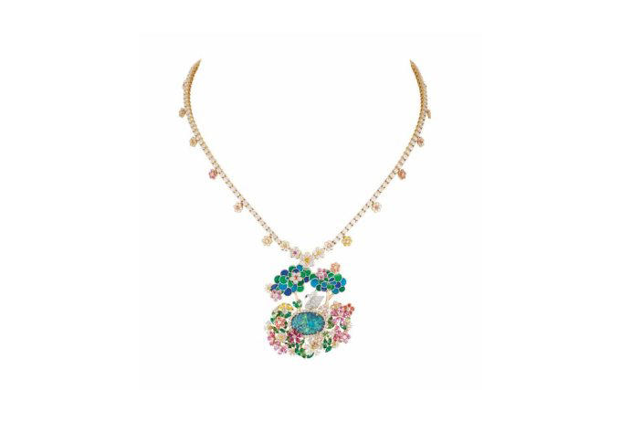 Collier Kaléidoscope Mini – Pendentif Laiton Doré – Chaîne Acier 60 Cm – Cadeau Enfant