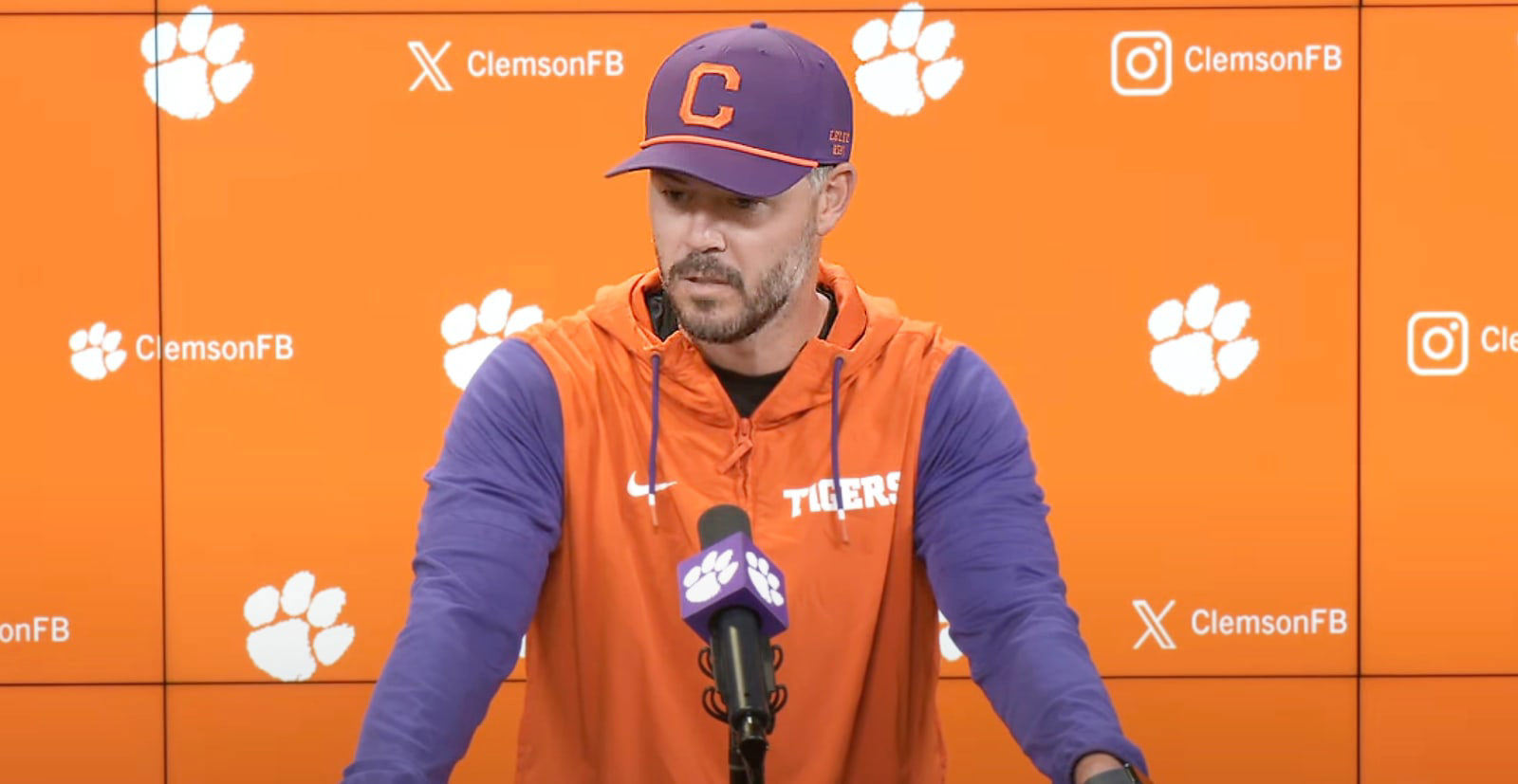 clemson bow tie