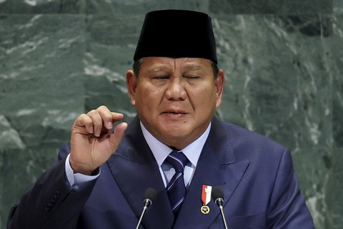 Prabowo Ajak Dunia Beraksi untuk Palestina di PBB